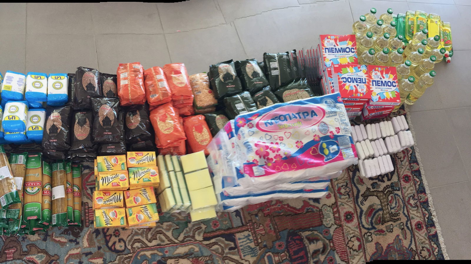 Groceries for Gyumri 2022-2023